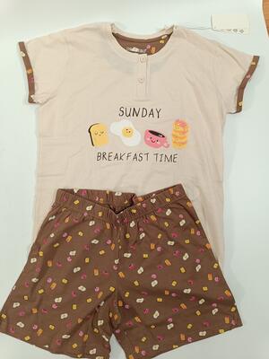 PIGIAMA DONNA M/M OD585 Tellini S.r.l. Ingrosso Abbigliamento